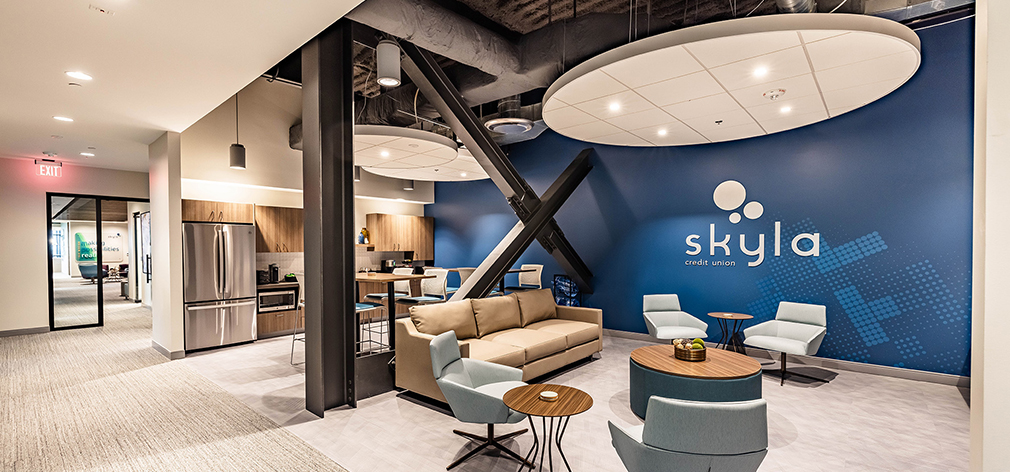 Bank, Headquarters, Skyla, Office design, Charlotte, Modern architecture, Liquid Design, architecture